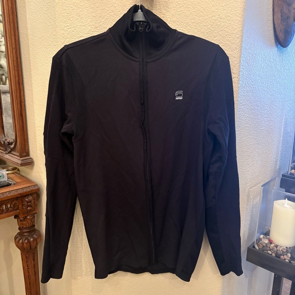 G-STAR Raw Women Black Full-Zip Light Jacket Size XS
